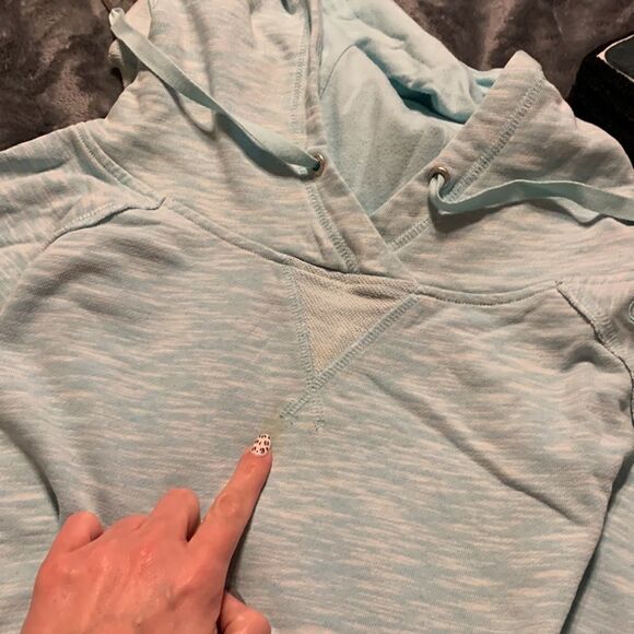 Calvin Klein Performance light blue pullover hoodie - Picture 8 of 8